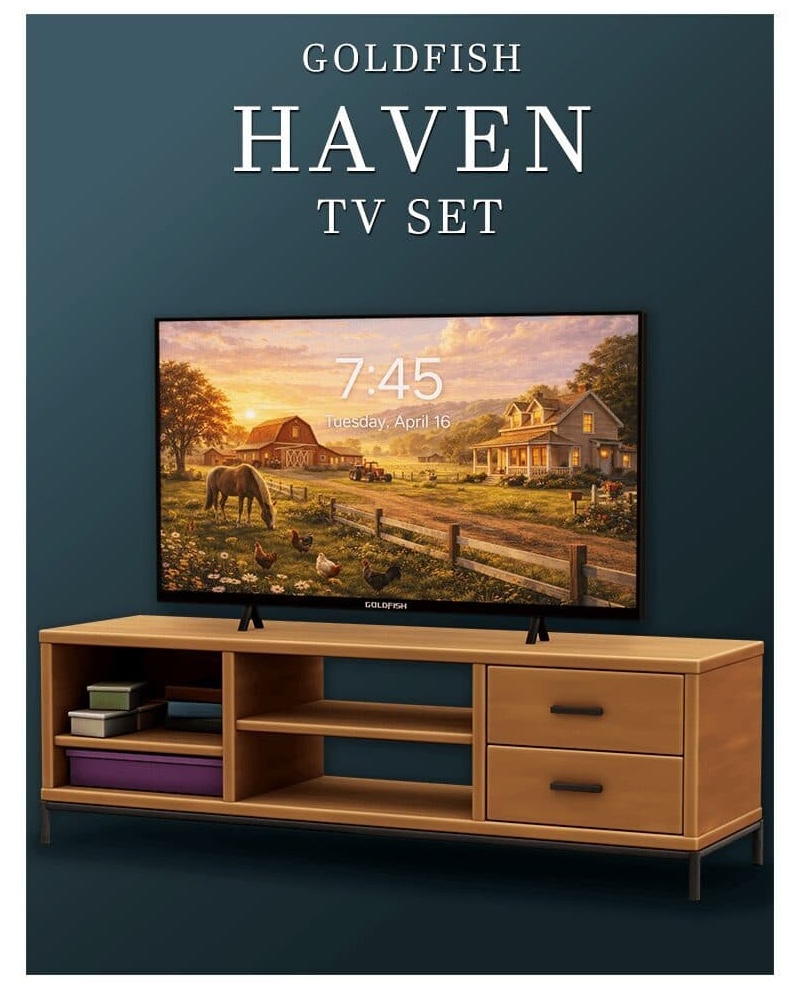 Скриншот мода Телевизор с тумбой Haven TV SET
